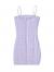 SOLY HUX Women's Spaghetti Strap Bodycon Mini Pencil Dress