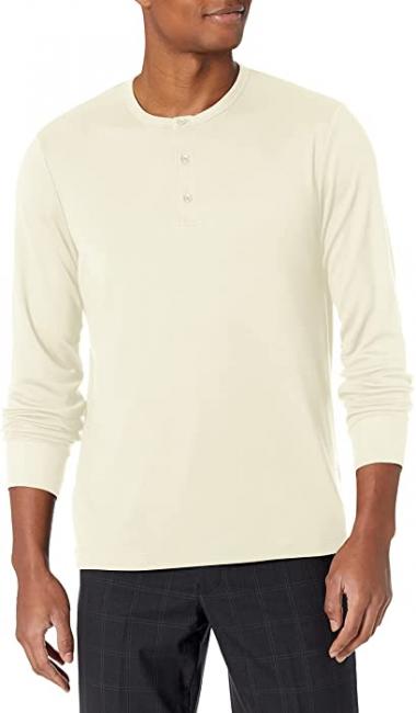 Theory Men's Essence Henley.Anemone