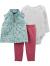 Carter's Baby Girls' 3 Piece Vest Little Jacket Set