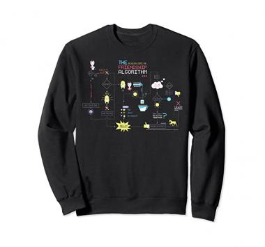 The Big Bang Theory Sheldon's Friendship Algorithm Sweatshirt