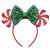 YanJie Mouse Ears Bow Headbands, Glitter Party Princess Decoration Cosplay Costume for Girls & Women