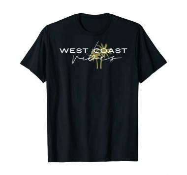 West Coast Vibes palm tree swag T-Shirt