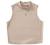 SOLY HUX Women's Casual Mock Neck Sleeveless Ribbed Knit Crop Tank Top