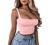 TOB Women's Sexy Summer Basic Sleeveless Stretch Outfit Crop Tank Top