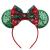 YanJie Mouse Ears Bow Headbands, Glitter Party Princess Decoration Cosplay Costume for Girls & Women