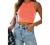 REORIA Women’s Sexy Sleeveless Racer Back Tank Tops Halter Neck Crop Tops