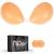 Niidor Adhesive Bra Strapless Sticky Invisible Push up Silicone Bra for Backless Dress with Nipple Covers