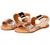 bebe Girls’ Sandal – Two Strapped Patent Leatherette Glitter Sandals (Toddler/Little Kid)