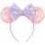 YanJie Mouse Ears Bow Headbands, Glitter Party Princess Decoration Cosplay Costume for Girls & Women