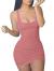 GOBLES Women's Casual Summer Sleeveless Mini Sexy Bodycon Tank Club Dress