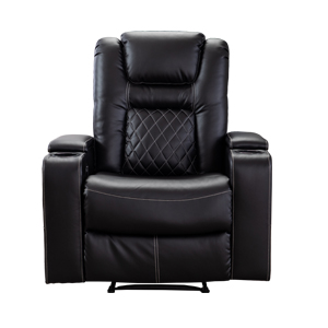 Electric Power Recliner Chair with USB Ports and Cup Holders