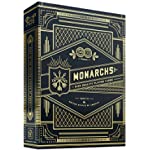 Monarch Playing Cards by theory11 , Blue, 3.5 x 2.5-Inch