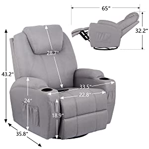 swivel recliner