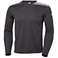 Helly-Hansen Mens HH Tech Crew Long Sleeve Shirt, 597 Navy, XXX-Large