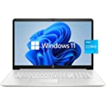 2022 HP Pavilion 17 Laptop, 17.3&quot; HD+ Anti-Glare Display, 11th Gen Intel Core i3-1115G4, 16GB RAM, 256 GB PCIe SSD, Wireless-AC, Webcam, Long Battery Life, Windows 11, Silver (Lasted Model)