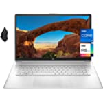 2021 Newest HP 17 Laptop, 17&quot; HD+ Anti-Glare Screen, 11th Gen Intel Core i7-1165G7, Intel Iris Xe Graphics, 16 GB RAM, 1 TB PCIe SSD, Long Battery Life, Webcam, Mics, Windows 11