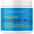 Brainvincible Daytime Premier Cognitive Support - Brain Supplement, Brain and Energy Booster - 22 Servings - Made with Ashwagandha Powder, Rhodiola Rosea, Bacopa Monnieri, Ginkgo Biloba and L Tyrosine