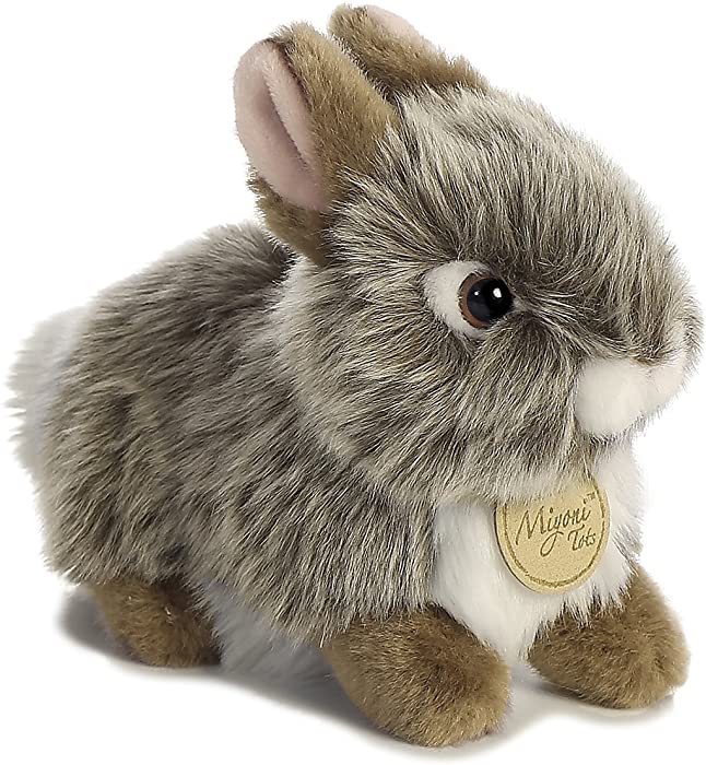 Aurora - Miyoni - 7" Baby Bunny - Grey