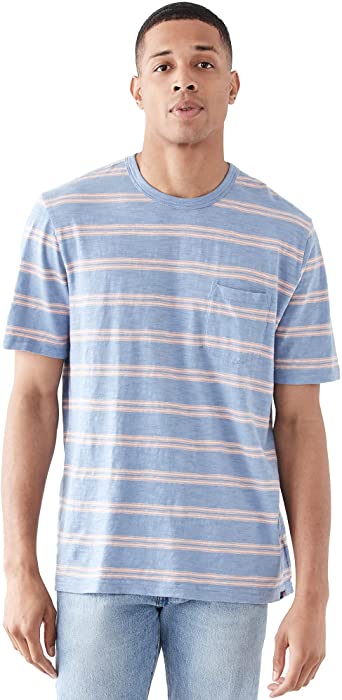 Faherty Men's Surfrider Stripe Tee