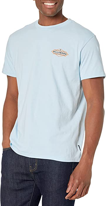 Billabong Men's Classic Short Sleeve Premium Logo Graphic Tee T-Shirt