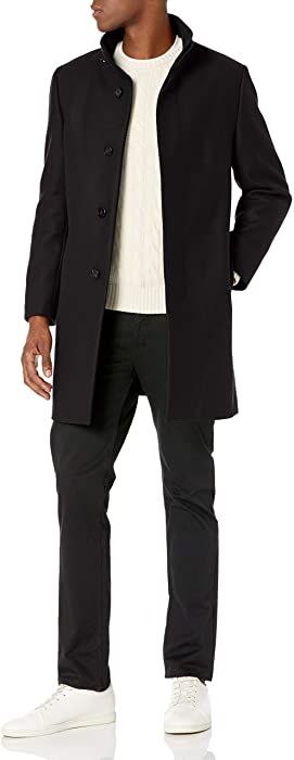 Theory Mens,Wool Mid Length Coat,belvin Sp