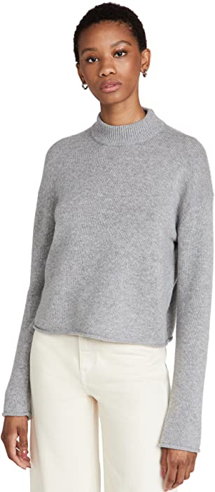 Theory Women's Mock Neck Cashmere Sweater