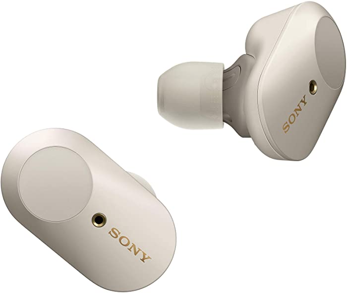 Sony WF-1000XM3 Industry Leading Noise Canceling Truly Wireless Earbuds Headset/Headphones with Alexa Voice Control And Mic For Phone Call, Silver