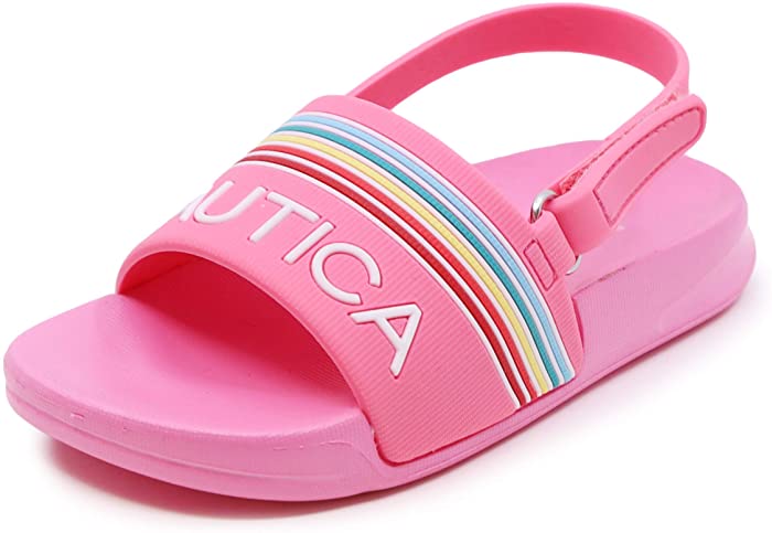 Nautica Kids Toddler-Infant Athletic Slide Pool Sandal |Boys - Girls|(Infant/Toddler/Little Kid)