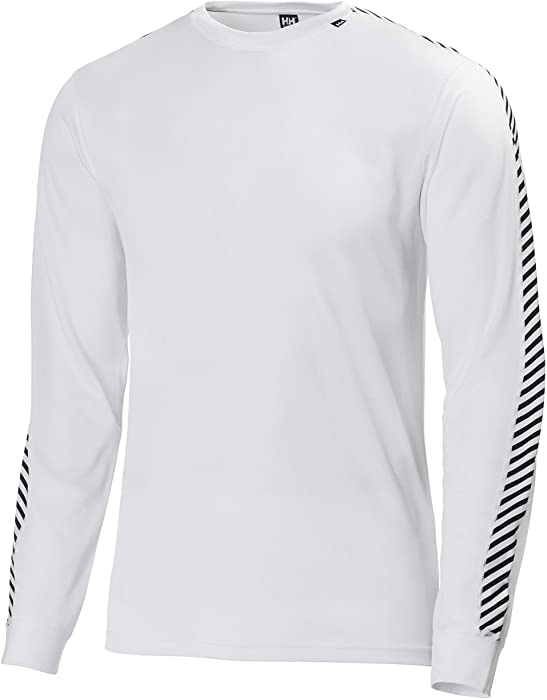 Helly Hansen Men's Lifa Stripe Crew Baselayer Top